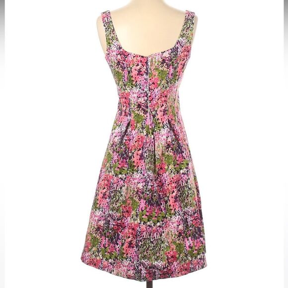 Floral Fit & Flare Dress - Picture 2 of 8